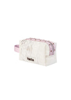 Hieta Mia Lace Stud Pouch White angle detail