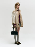 MARGESHERWOOD Soft Boston Ew Baguette Bag - Black Plain