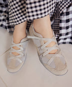 Rockfish Weatherwear ZANE X-STRAP SNEAKERS V2 Light Grey view 8