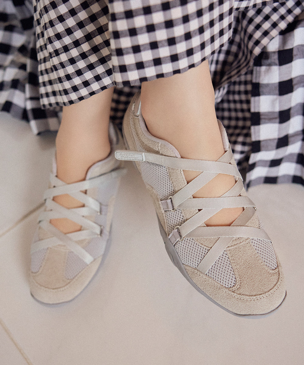 Rockfish Weatherwear ZANE X-STRAP SNEAKERS V2 Light Grey view 8