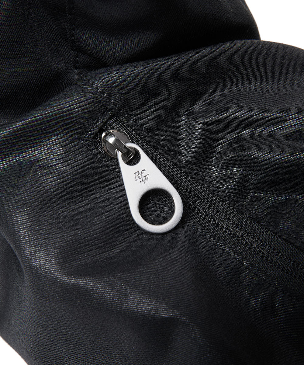 Rockfish Weatherwear Buckle Hobo Bag Black zip slider detail