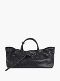 MARGESHERWOOD Grandma Used Bag - Black Pull-up Leather
