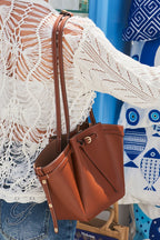 FOLNUA Mini Anthos Bag - Brown Stitch