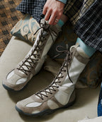 Rockfish Weatherwear NICOLE MIDDLE BOOTS Taupe on foot