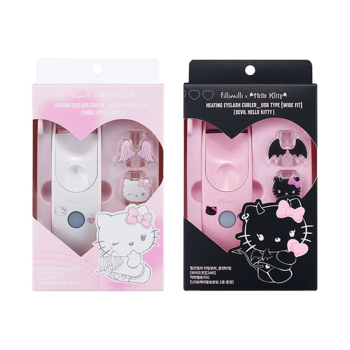 Fillimilli Heating Eyelash Curler (Rechargeable USB Type) - Hello Kitty Limited Edition
