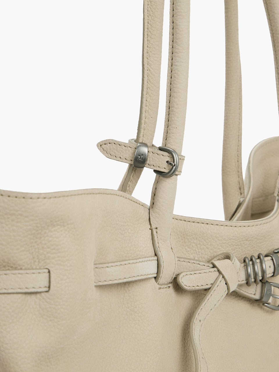 MARGESHERWOOD Grandma Used Bag Large - Nude Nubuck