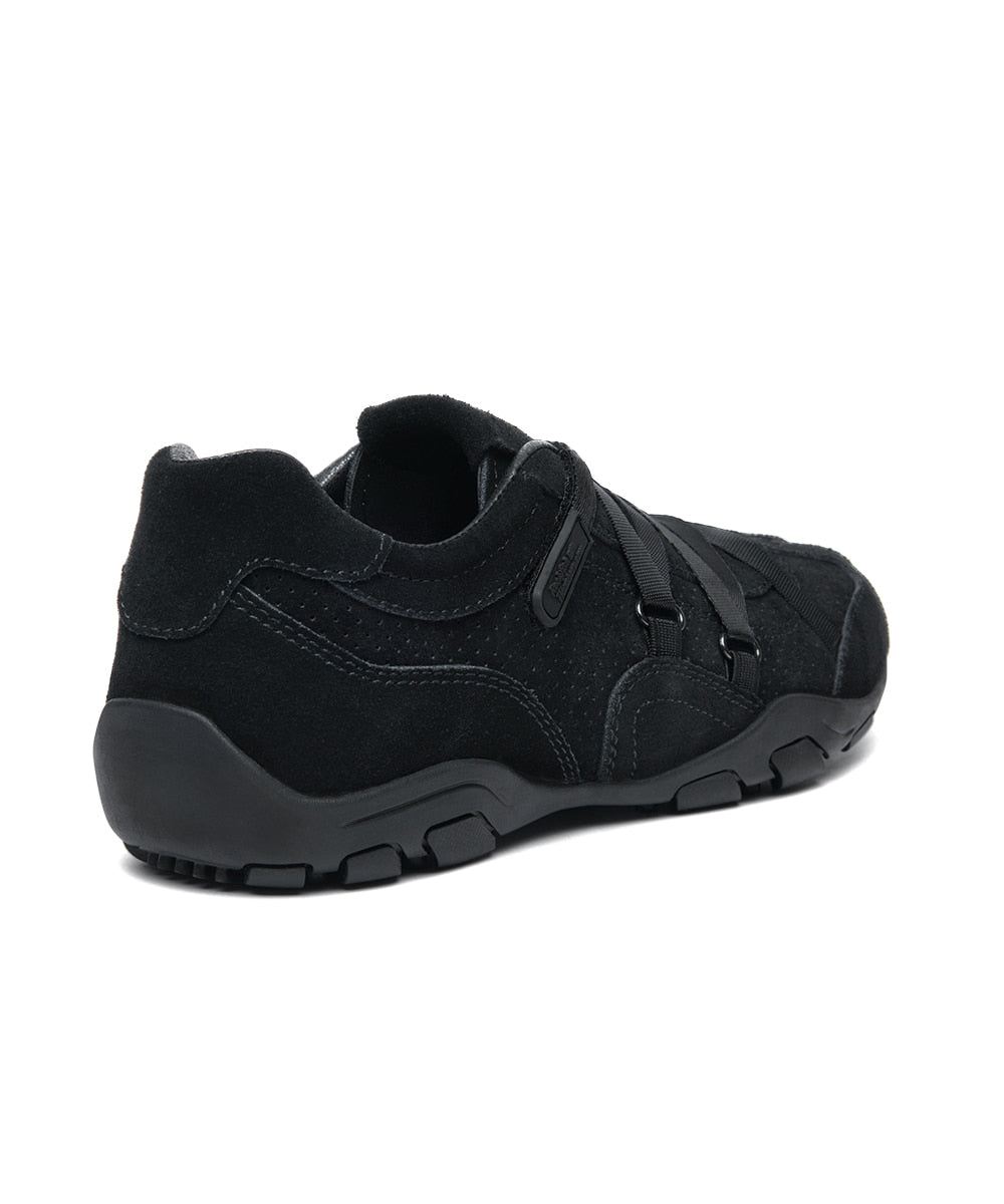 Rockfish Weatherwear ZANE X-STRAP SNEAKERS(SUEDE) Black view 9