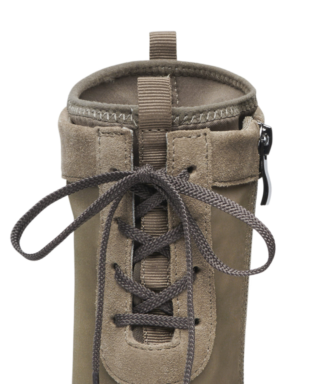 Rockfish Weatherwear NICOLE MIDDLE BOOTS Khaki lacing detail
