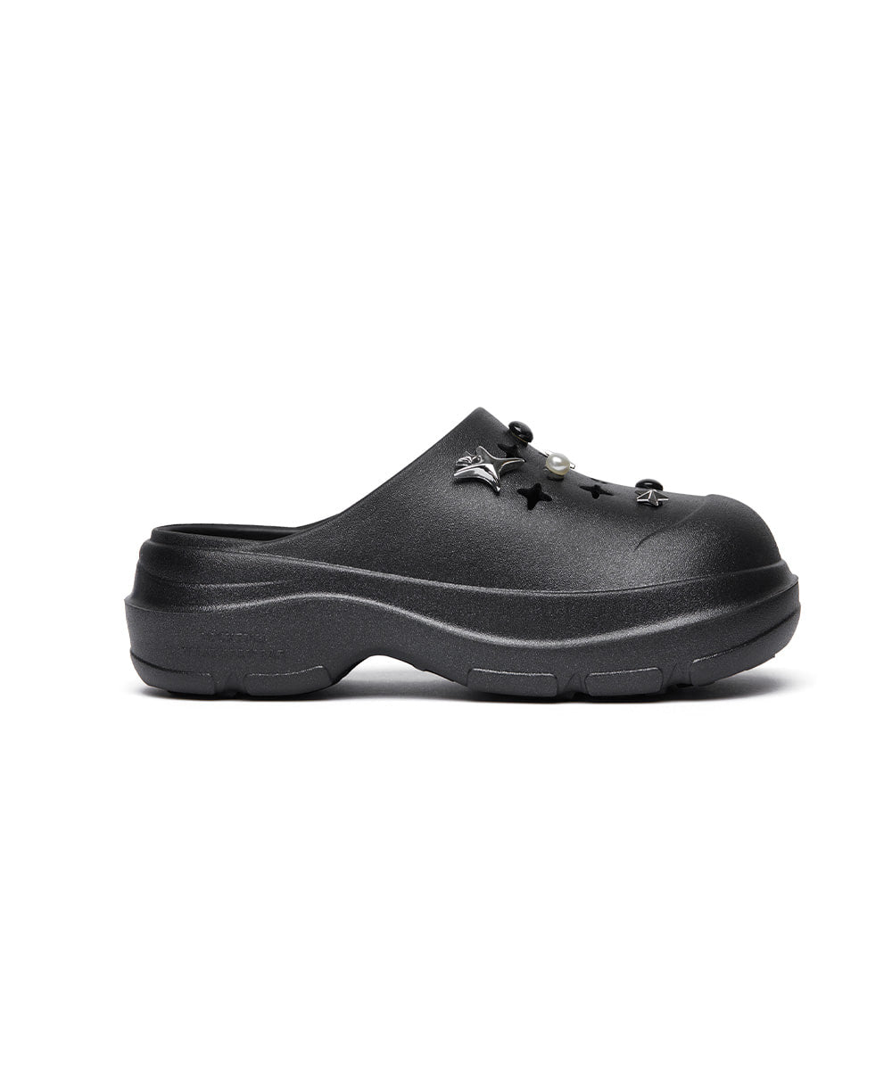 Rockfish Weatherwear x clor Hayden Clog Black Glitter view 8