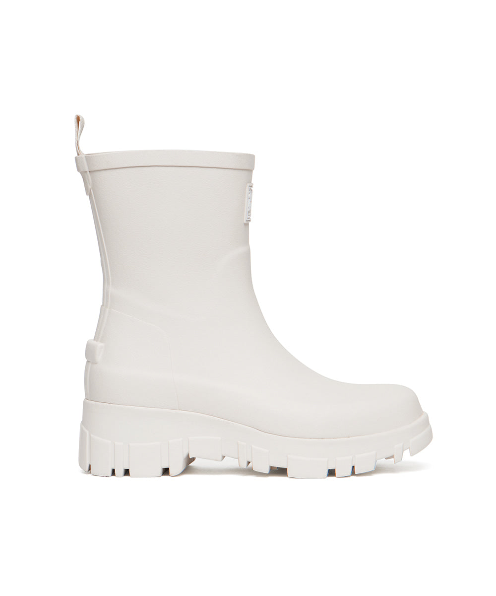 Rockfish Weatherwear PLATFORM RAIN BOOTS MIDDLE Cream view 5