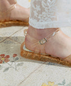 Rockfish Weatherwear Glair Slingback Sandals Glitter Gold view 2