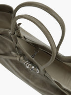 MARGESHERWOOD Grandma Used Bag Large - Etoffe Pull-up Leather