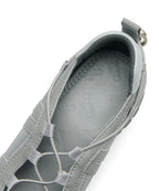 Rockfish Weatherwear Bliss Heel String Sneakers Blue Grey interior and string detail