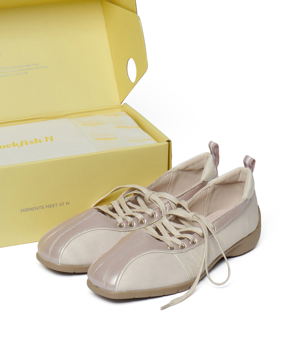 Rockfish Weatherwear Bliss Laceup Sneakers Pink 4