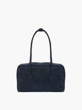 MARGESHERWOOD Soft Boston Bag - Indigo Nubuck