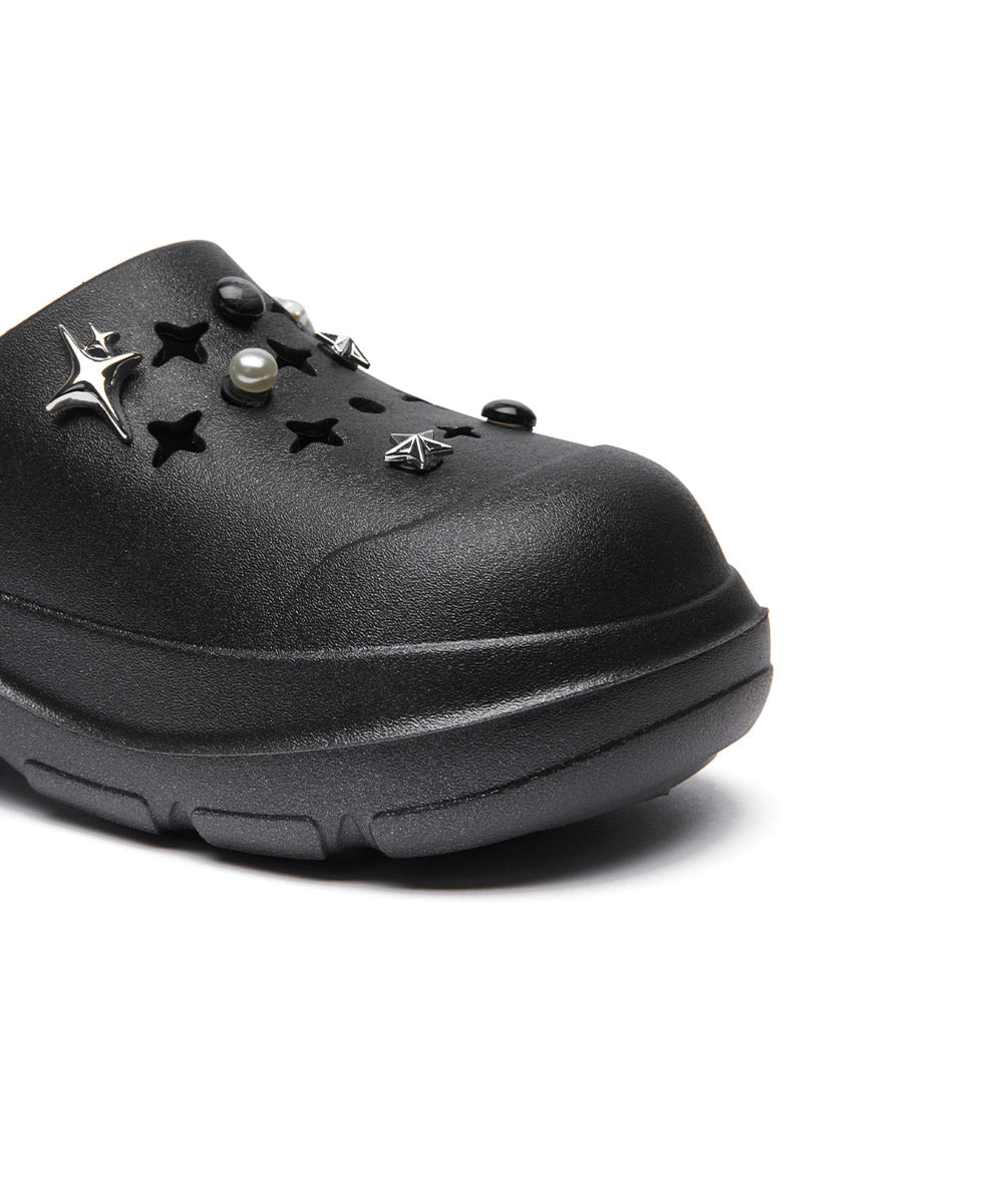 Rockfish Weatherwear x clor Hayden Clog Black Glitter view 13