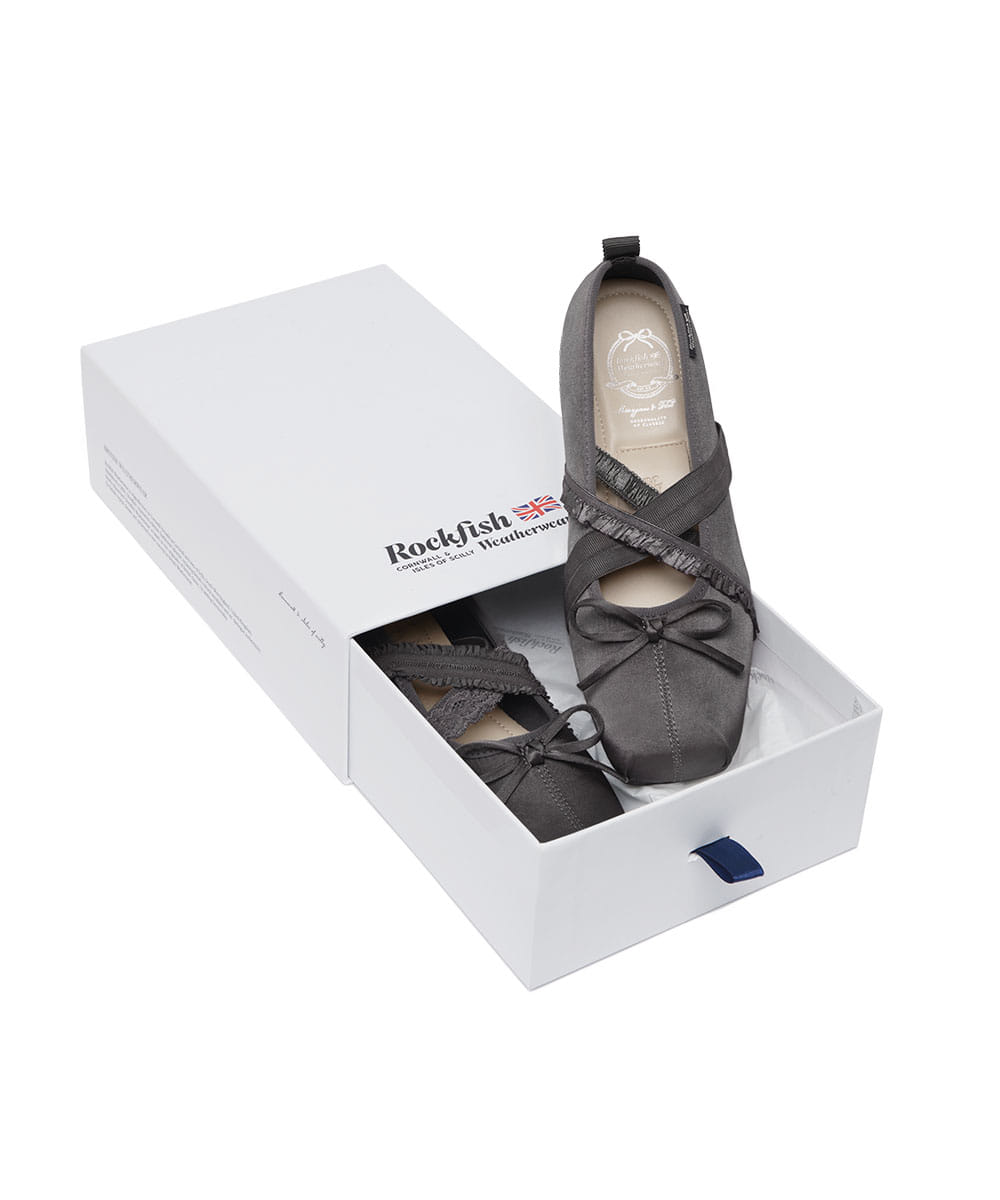 Rockfish Weatherwear Banding Ballet Flats - Dark Grey view 8