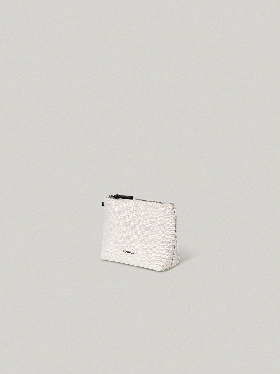 FOLNUA Mini Shell Bag - Black, Canvas