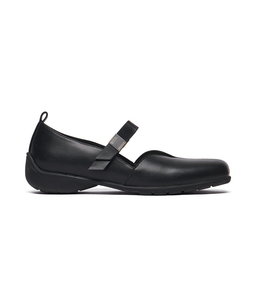 Rockfish Weatherwear X MINJUKIM Bliss Ribbon Sneakers Black, side profile