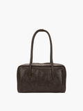 MARGESHERWOOD Soft Boston Bag - Washed Brown Leather