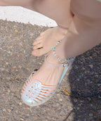 Rockfish Weatherwear GLAIR STRAPPY SANDALS(SOLID) Cream Pearl detail 7