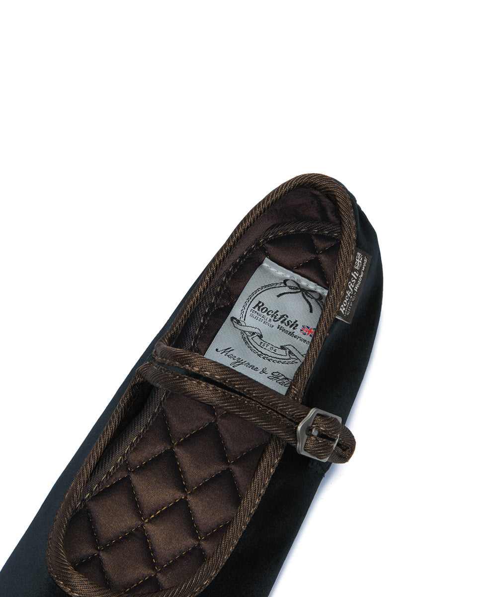 Rockfish Weatherwear Bella Quilted Maryjanes Navy view 8