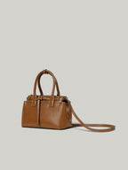 FOLNUA Mini Anneau Bag Caramel Stitch - angle
