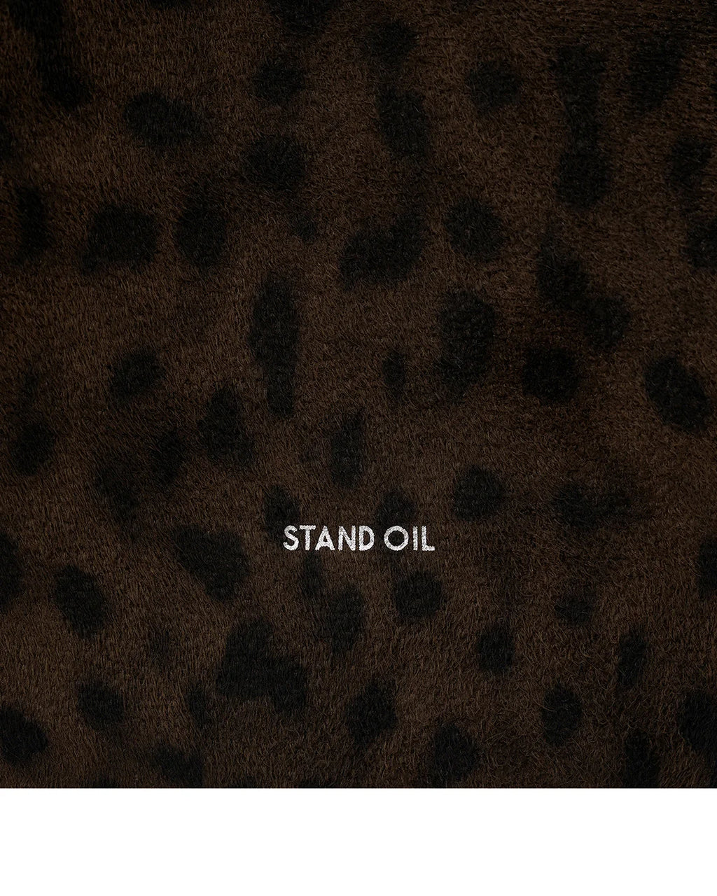 STAND OIL Mushy Bag - Leopard Marron (Limited Edition)
