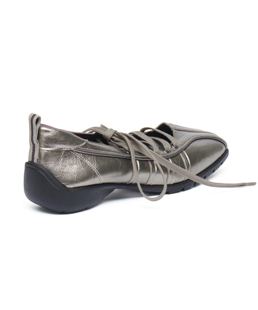 Rockfish Weatherwear Bliss Laceup Sneakers V2 - Dark Silver