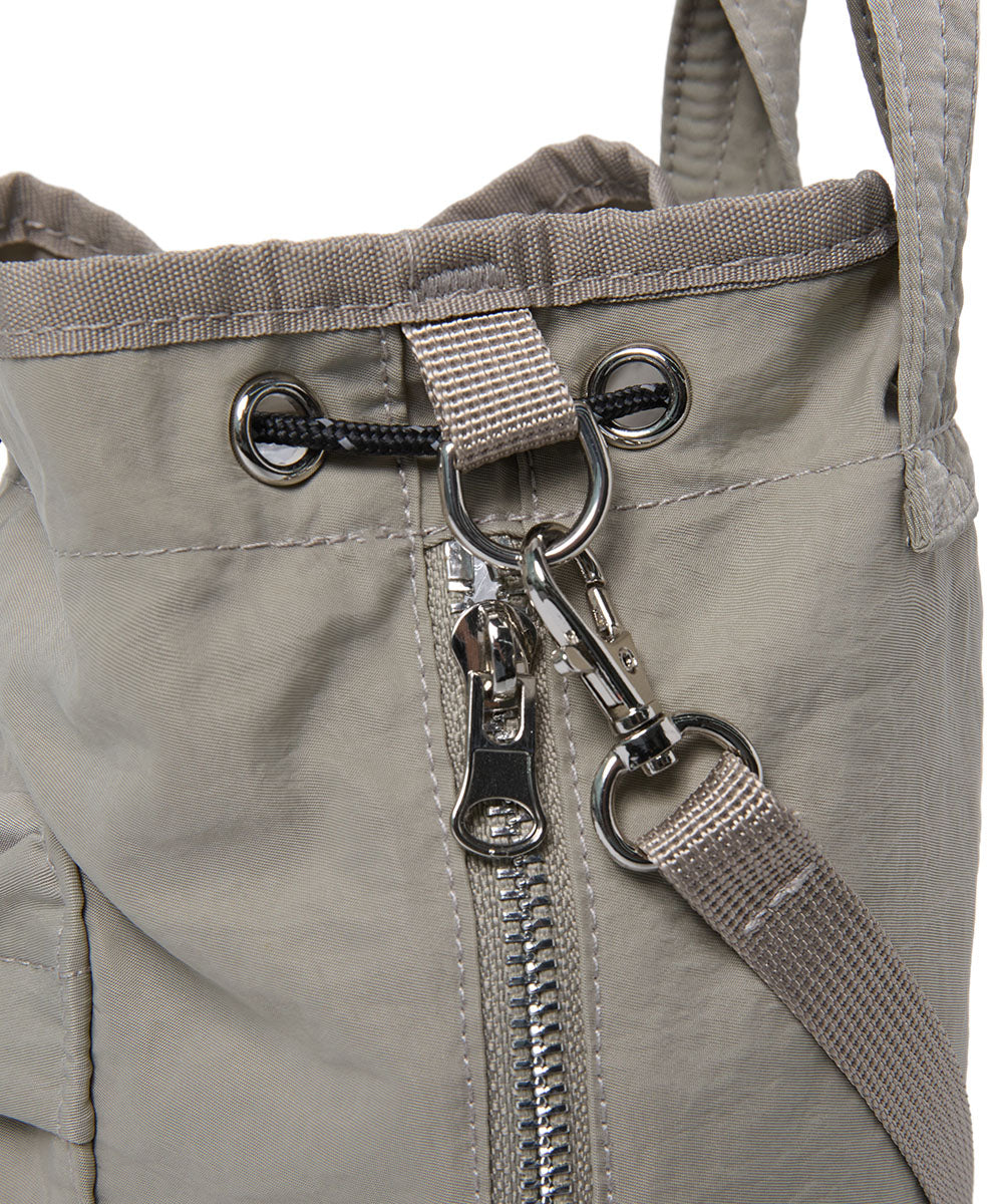 Rockfish Weatherwear Nylon Drawstring Mini Bag Light Khaki view 11