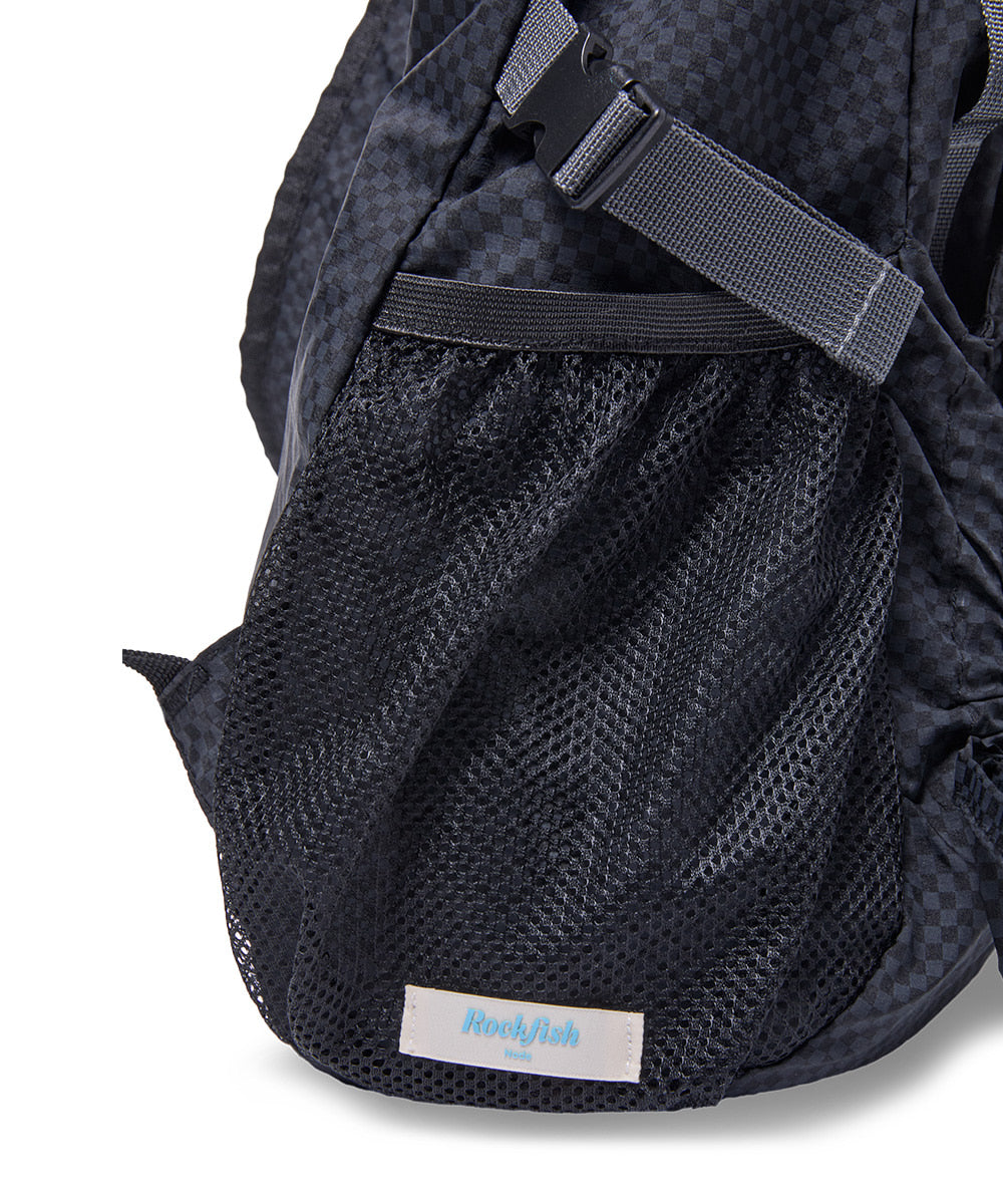 Rockfish Weatherwear Light Weight Backpack Black Check view 4