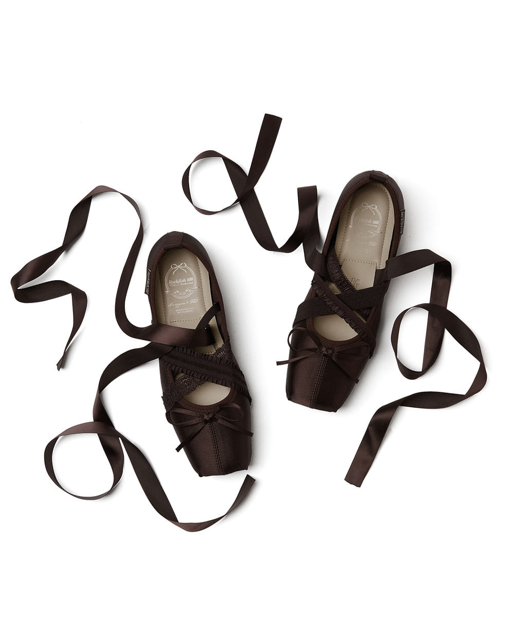 Rockfish Weatherwear Banding Ballet Flats - Brown view 7
