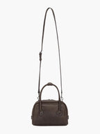 MARGESHERWOOD Soft Tote Mini Bag in Washed Brown Pull-up leather