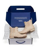 Rockfish Weatherwear Original Chelsea Rain Boots Beige view 4