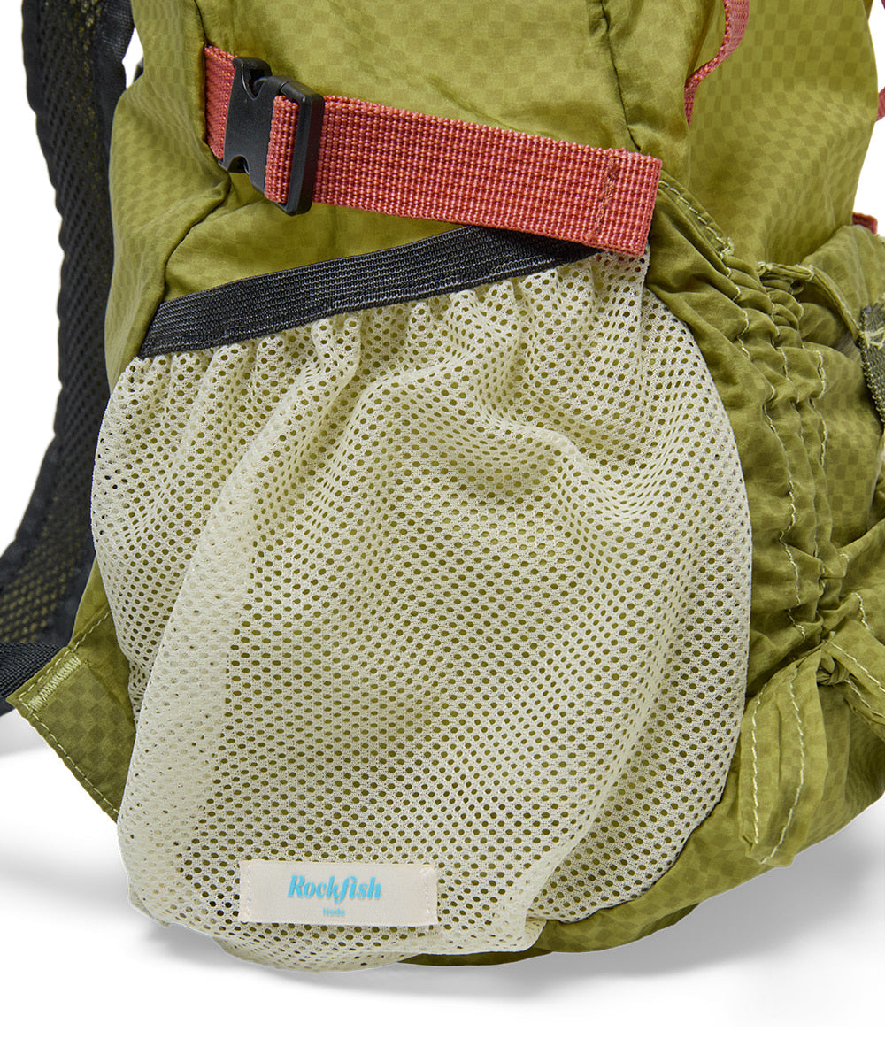 Rockfish Weatherwear Light Weight Backpack Olive Check view 4