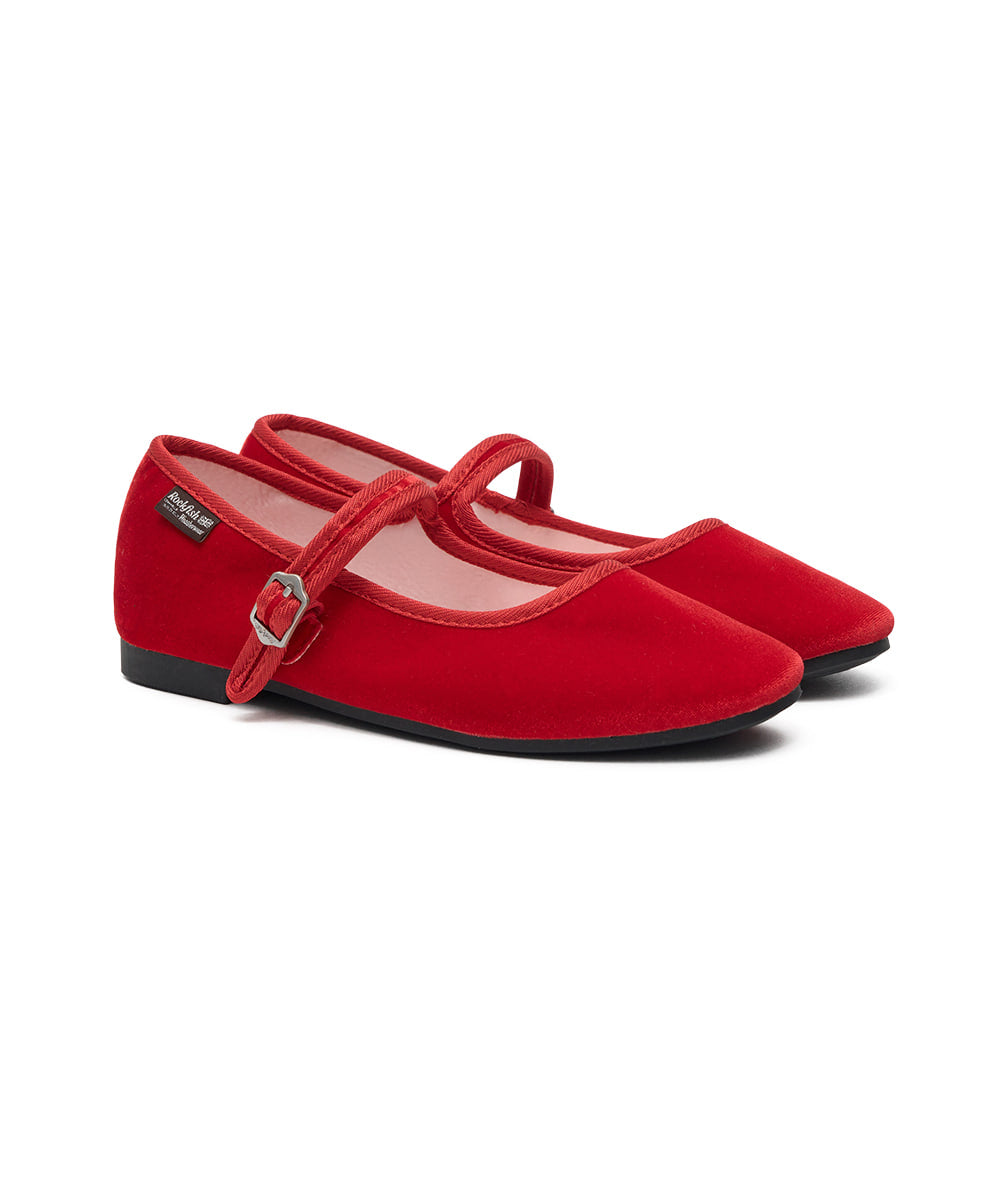 Rockfish Weatherwear Bella Quilted Maryjanes Red view 5