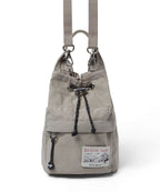 Rockfish Weatherwear Nylon Drawstring Mini Bag Light Khaki view 8