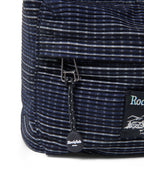 Rockfish Weatherwear CHECK DRAWSTRING MINI BAG Navy view 10