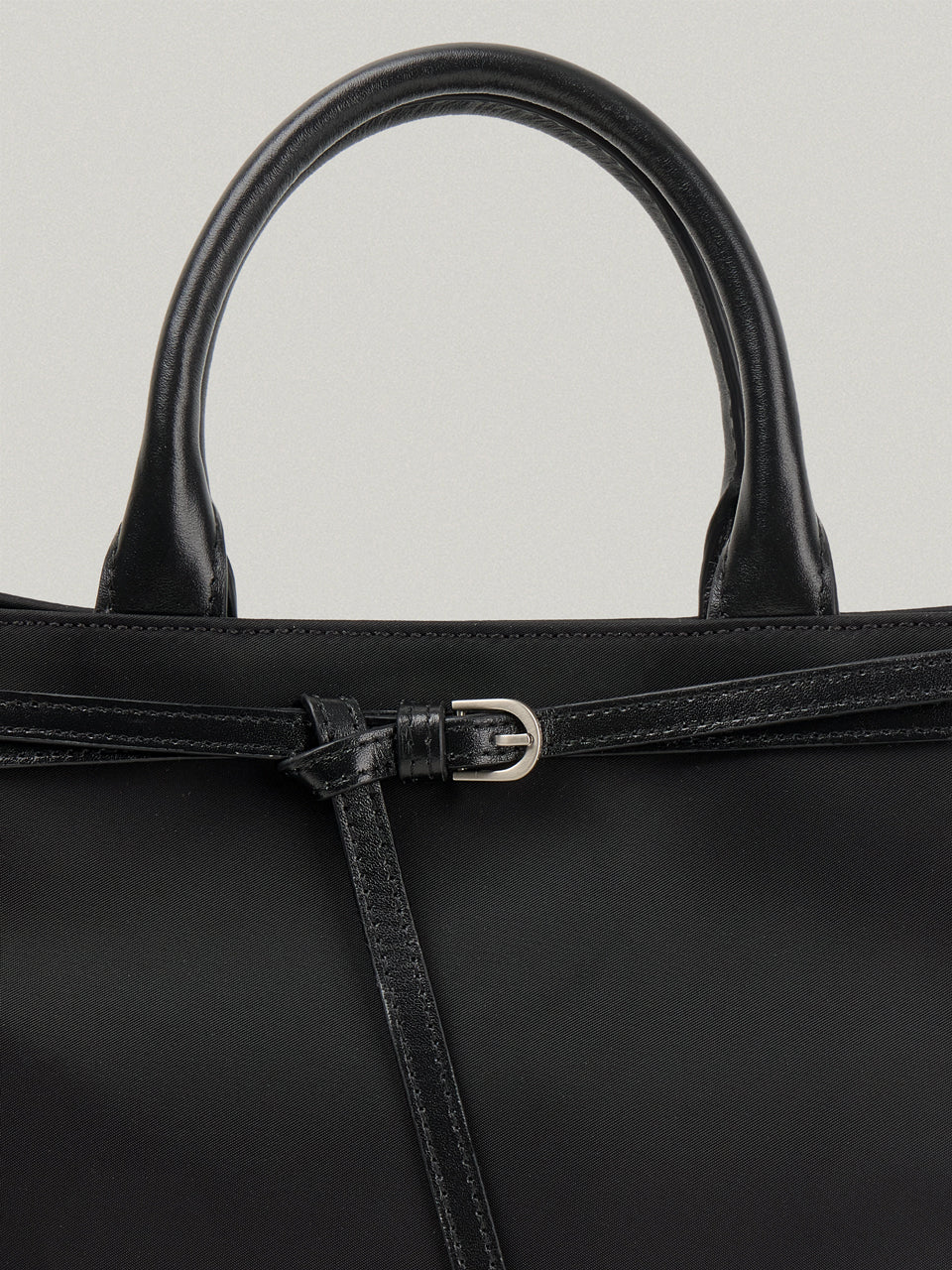 FOLNUA Sierra Bag Nylon Black interior view