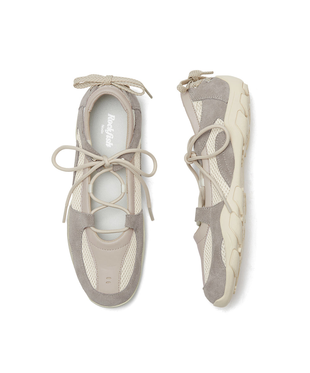 Rockfish Weatherwear NICOLE WEAVING LACEUP SNEAKERS V2 Beige 29
