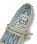 Rockfish Weatherwear Square Toe Two Strap Maryjanes 4cm Butter view 12