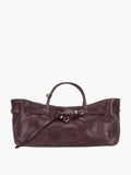 MARGESHERWOOD Grandma Used Bag - Wine Pull-up Leather