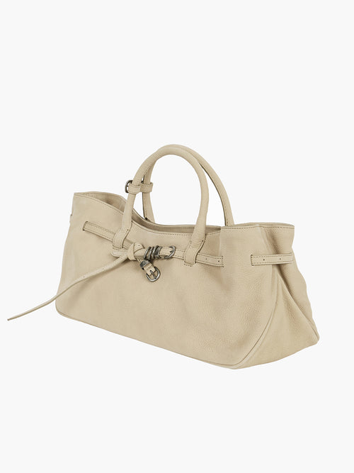 MARGESHERWOOD Grandma Used Bag - Nude Nubuck