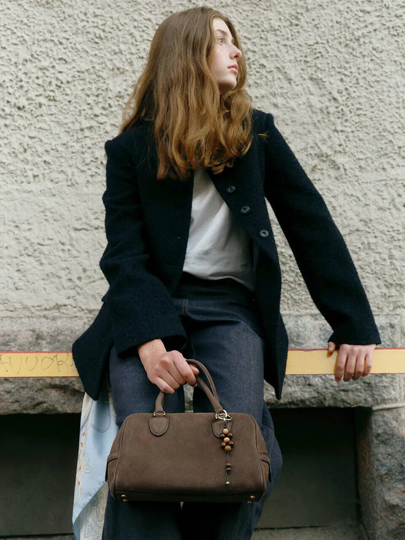 JOY GRYSON Maja Tote Bag Nubuck - Oak