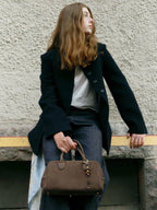 JOY GRYSON Maja Tote Bag Nubuck - Oak
