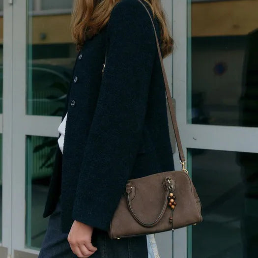 JOY GRYSON Maja Tote Bag Nubuck - Oak