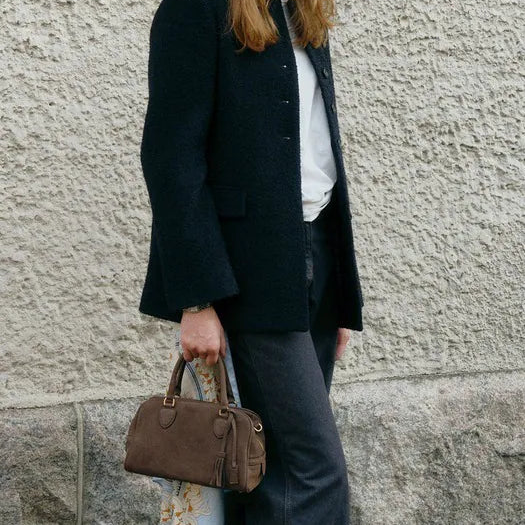 JOY GRYSON Maja Tote Bag Nubuck - Oak