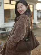 JOY GRYSON Seli Shoulder Suede