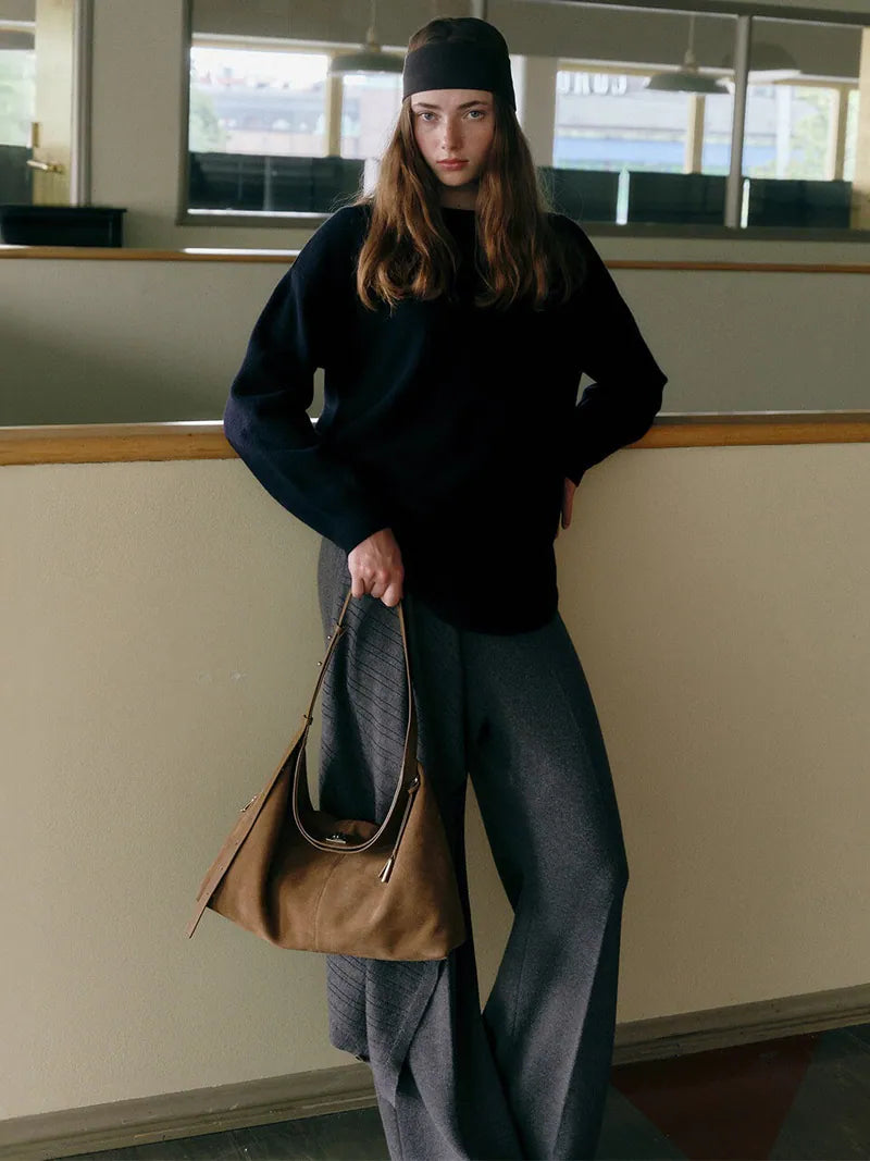 JOY GRYSON Seli Shoulder Suede