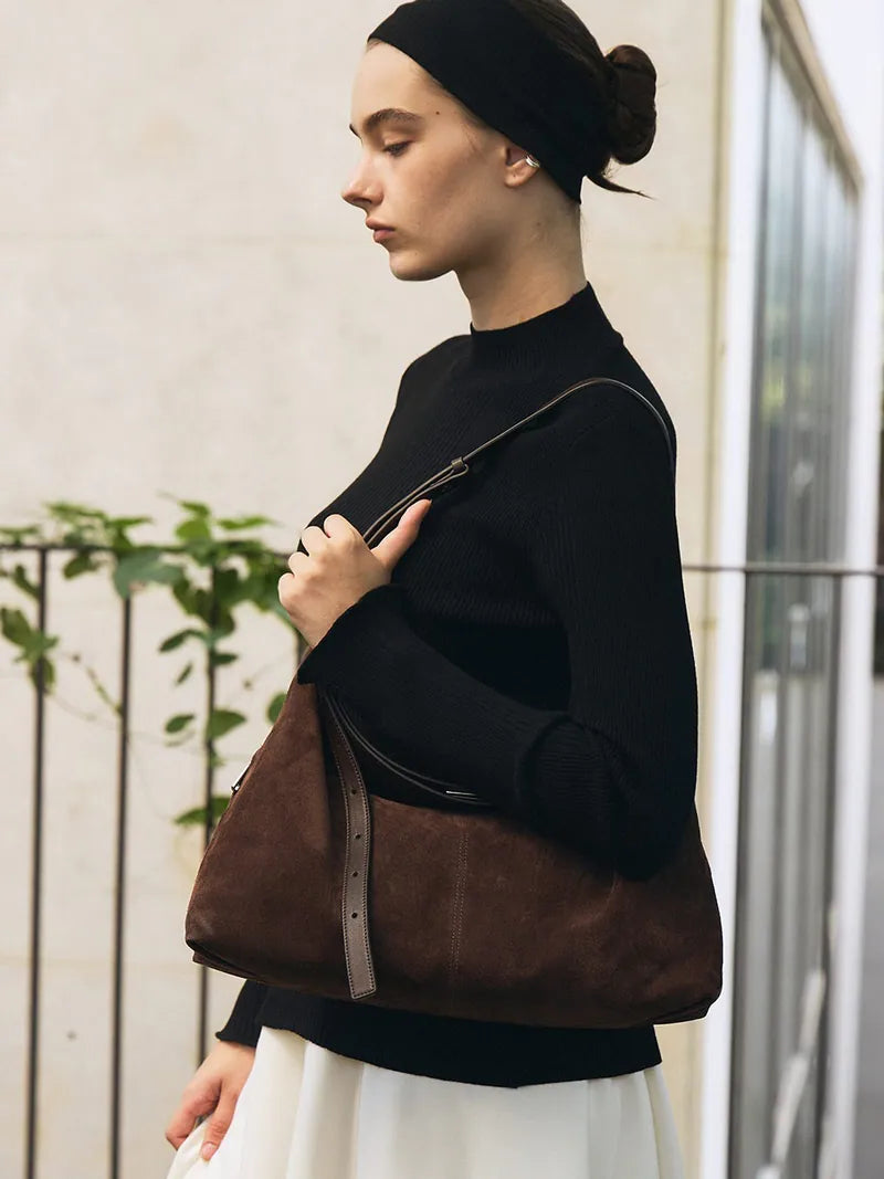 JOY GRYSON Seli Shoulder Suede